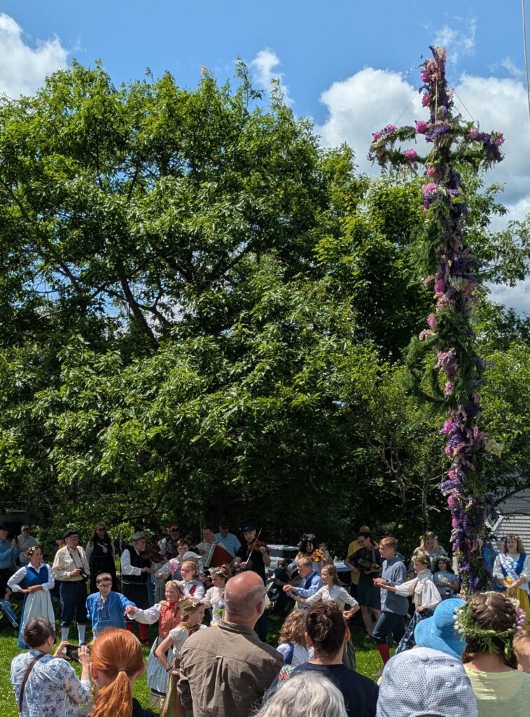 Midsommar in New Sweden Maine 2025 | photo by Steve Circeo